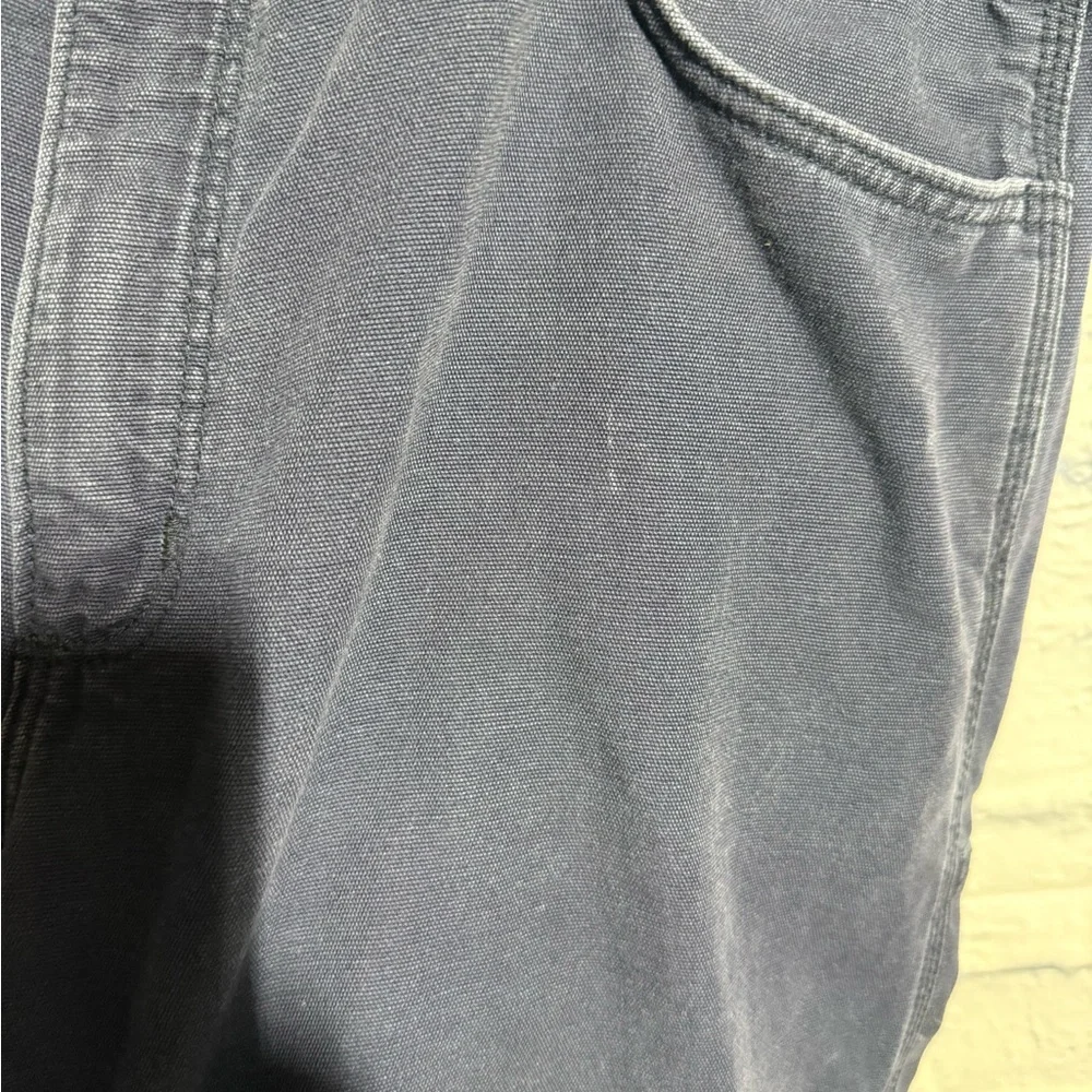 Men’s Carhartt Navy Work Pants, Size 36x34
